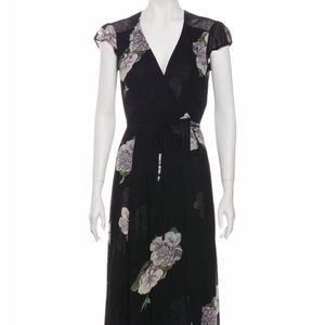 Reformation Floral Print Midi Dress